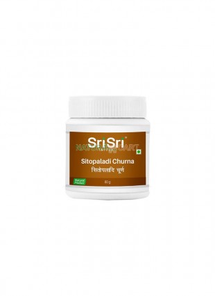 Sri Sri Ayurveda Sitophaladi Churna - Cold & Cough Remedy, 80gm